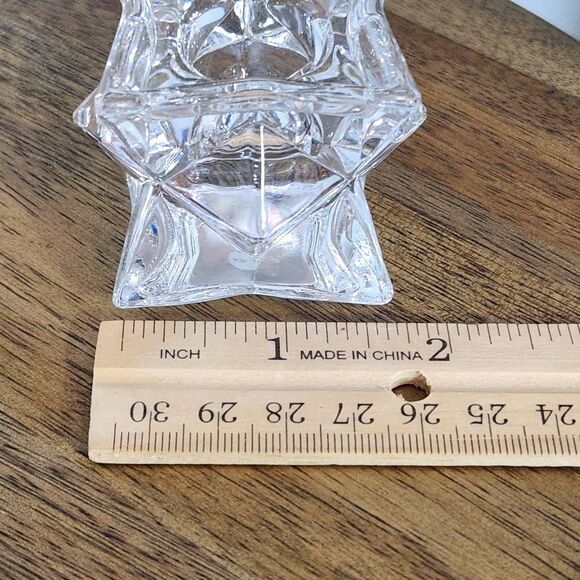 Crystal Star Candle Holders Set of 6 Stackable Candle Holders for Taper Candles - Picture 5 of 8